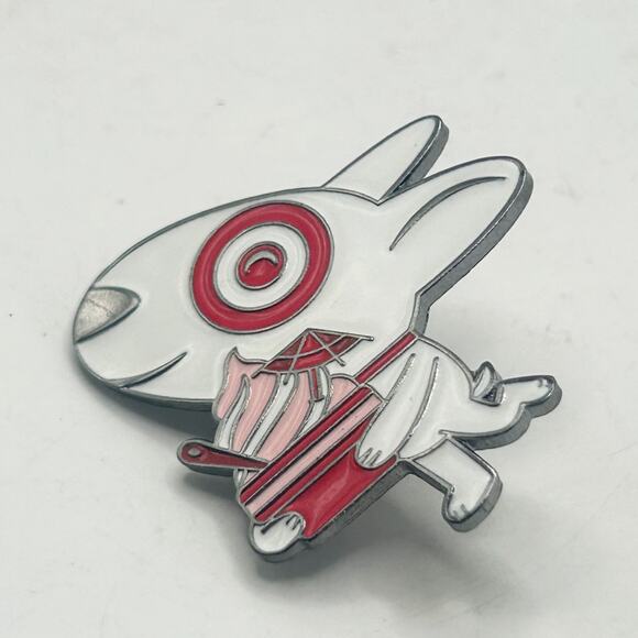 Disney D23 2024 Bullseye w/Ice Cream Target Exclusive Promo Pin Saturday Day 2 - Picture 1 of 4